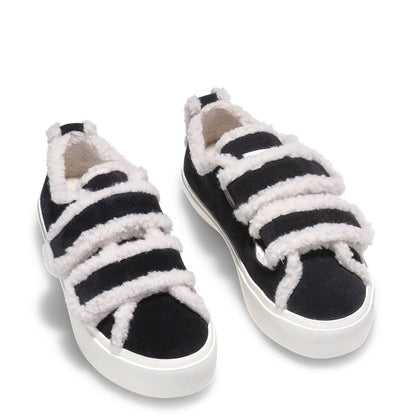 fluffiga ull sneakers